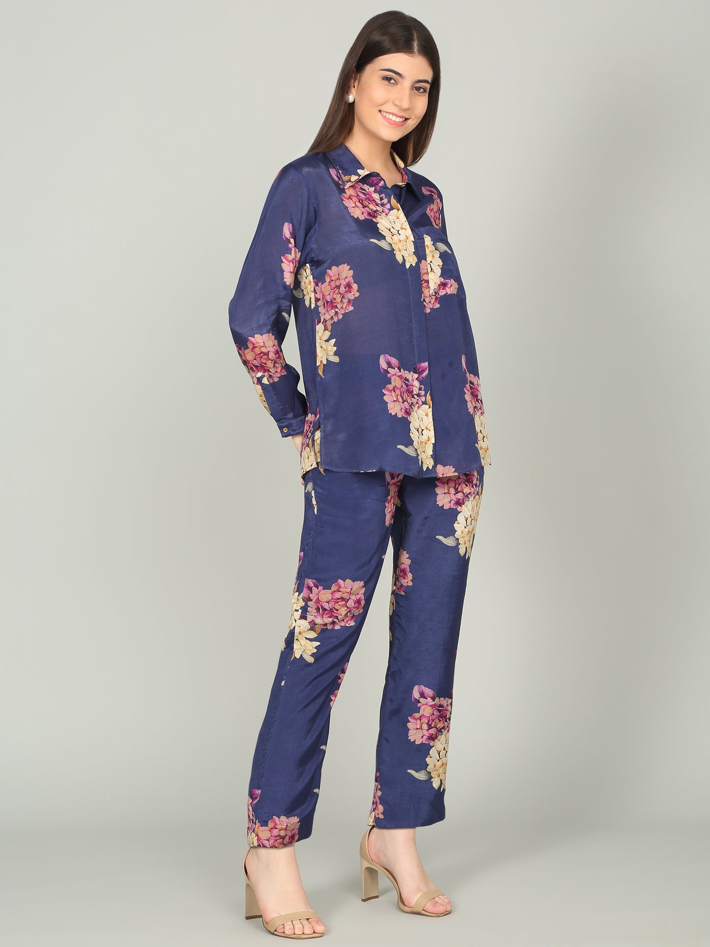 ROYAL HYDRANGEA - Floral Co-ord set