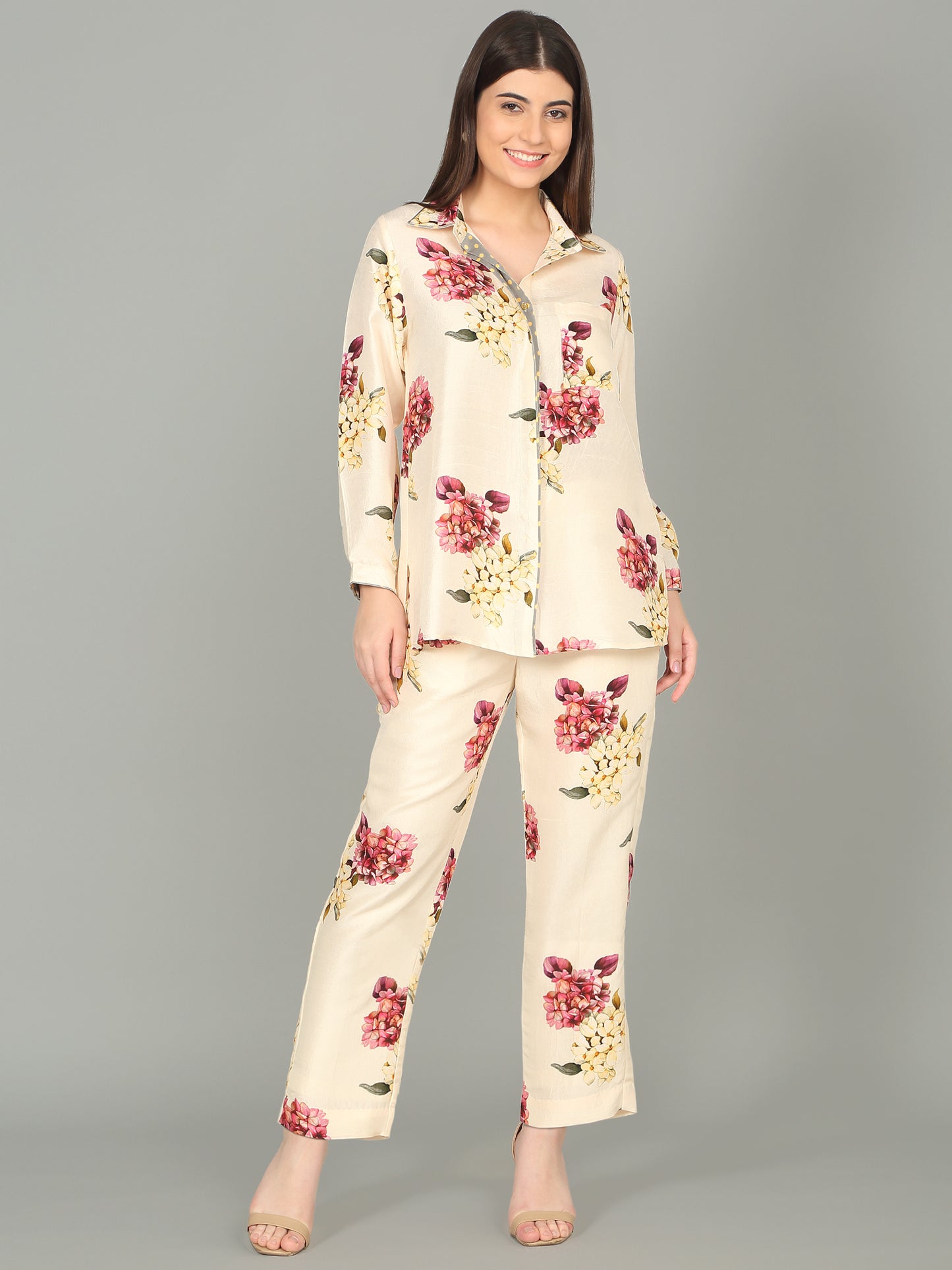 BLUSH HYDRANGEA - Floral Co-ord set