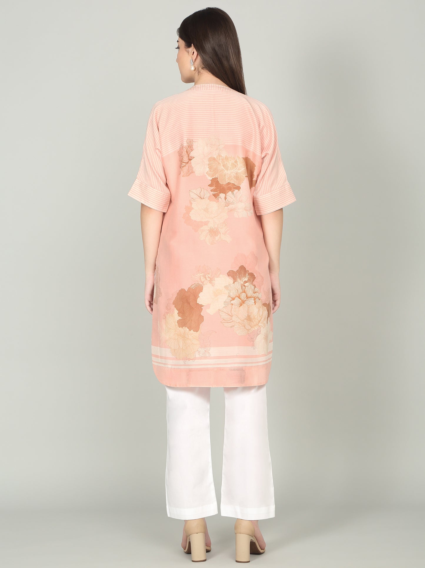 KALA GHODA NOVA-  Floral geometric digital print kurta set