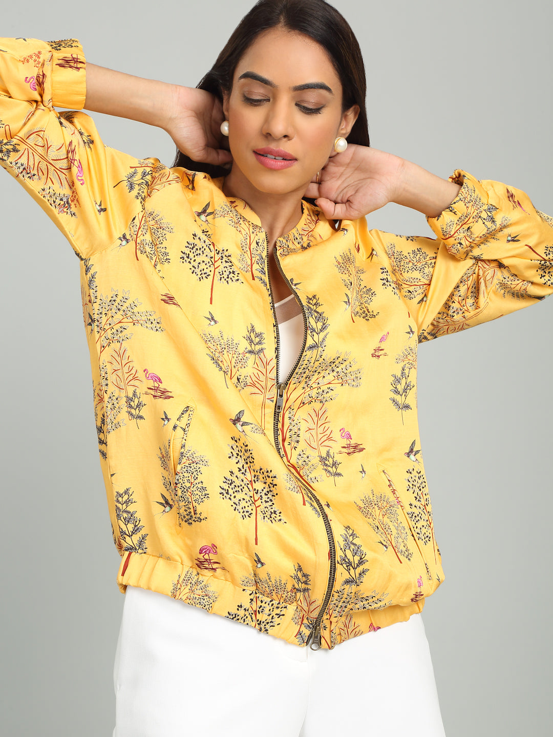 NARIMAN POINT - Printed Jacket