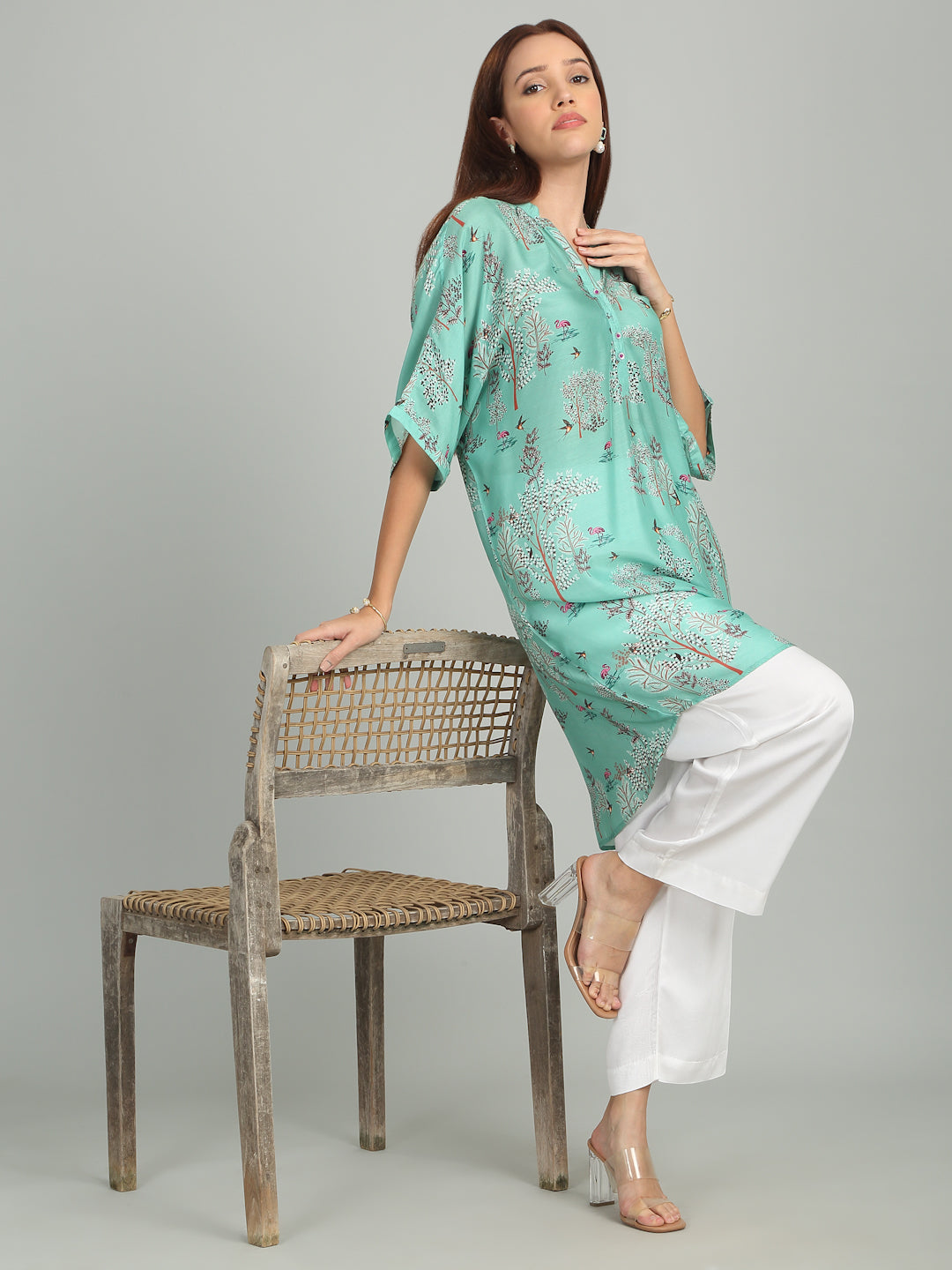 WORLI SEA FACE -Printed Tunic