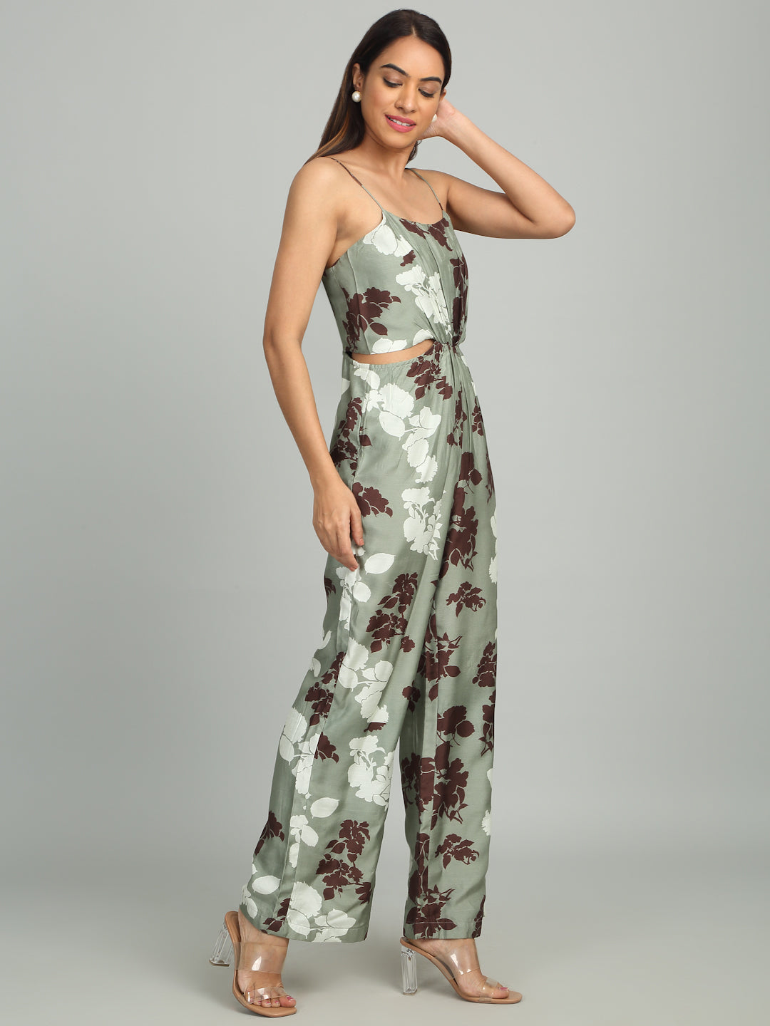 ASTER - Floral Printed Jumpsuit