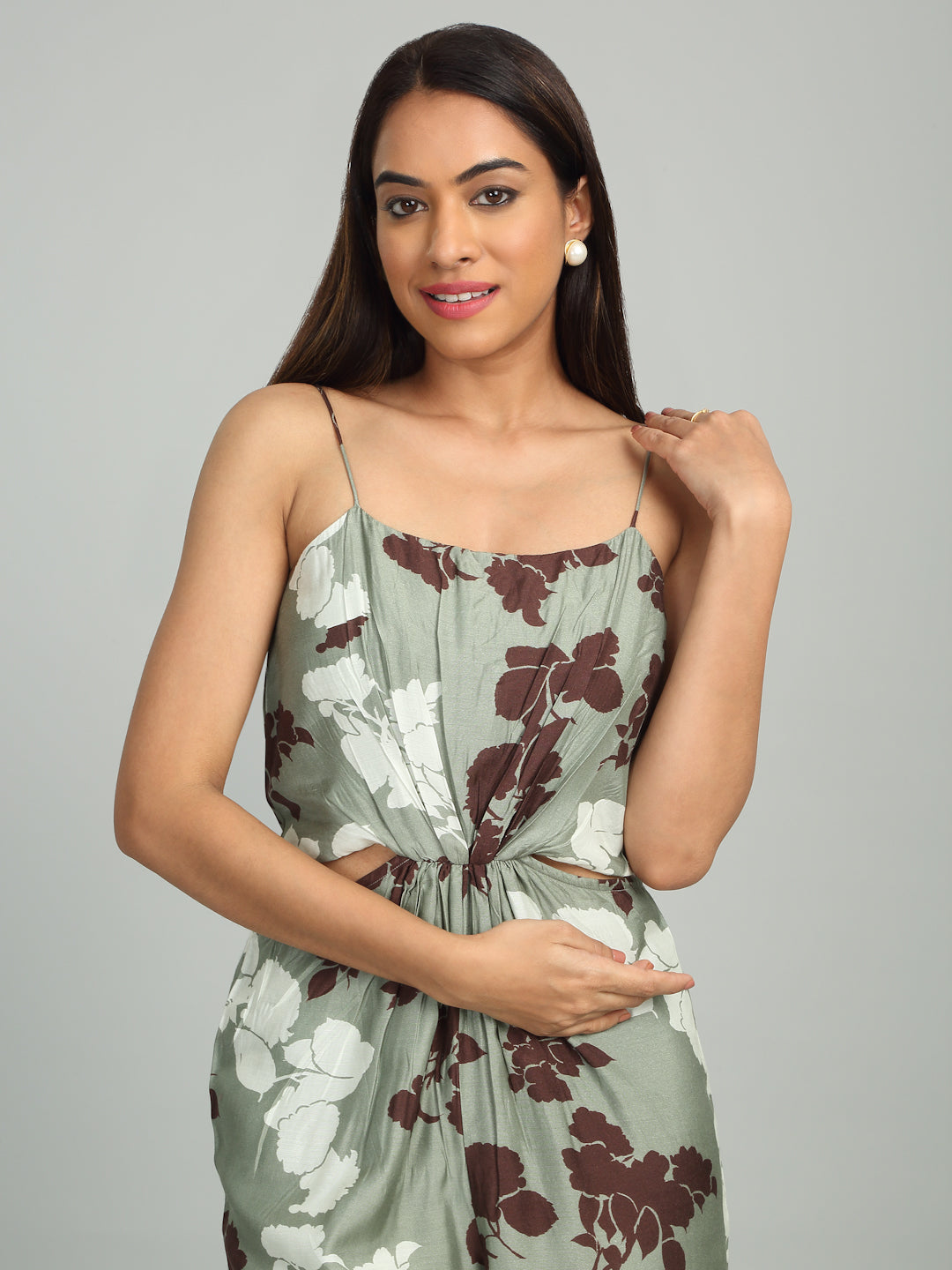 ASTER - Floral Printed Jumpsuit