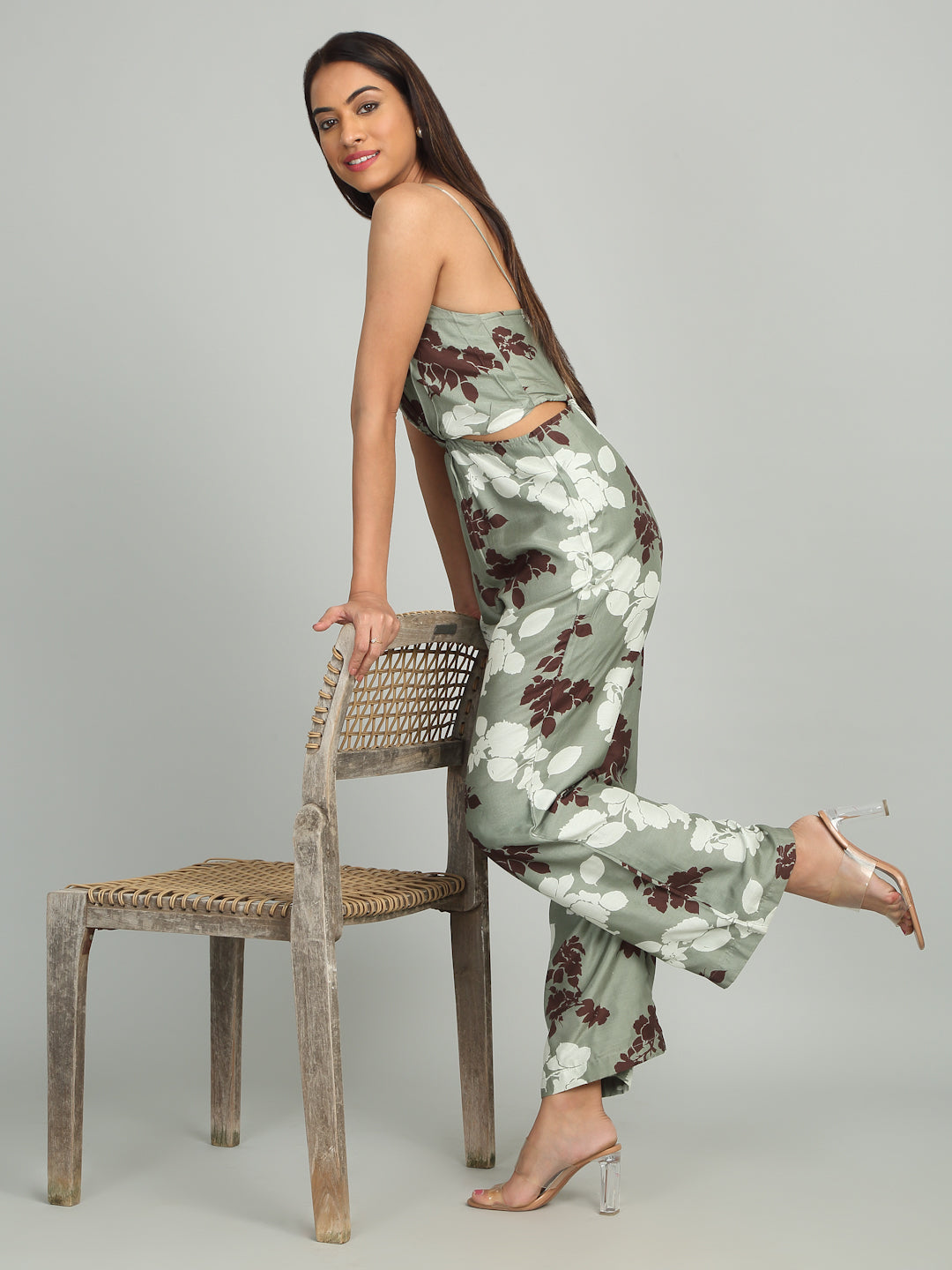 ASTER - Floral Printed Jumpsuit