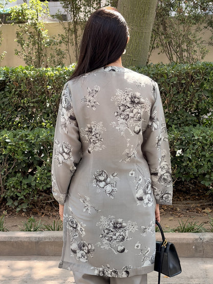 Misty Botanical - Digital print Co-ord set
