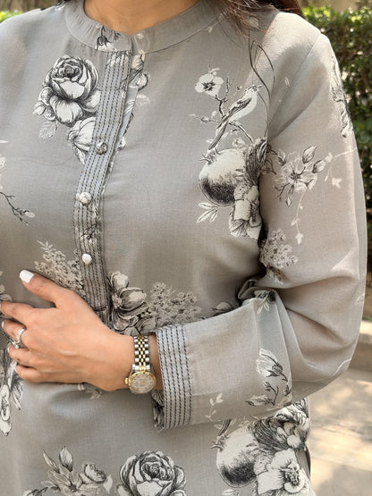 Misty Botanical - Digital print Co-ord set