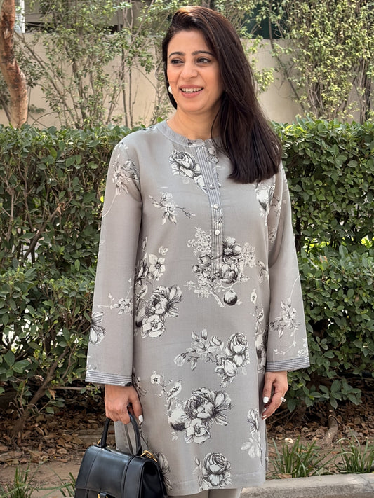 Misty Botanical - Digital print Co-ord set