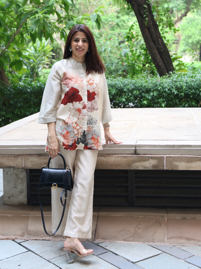 KALA GHODA ECHO -  Floral Geometric Digital print Kurta Set