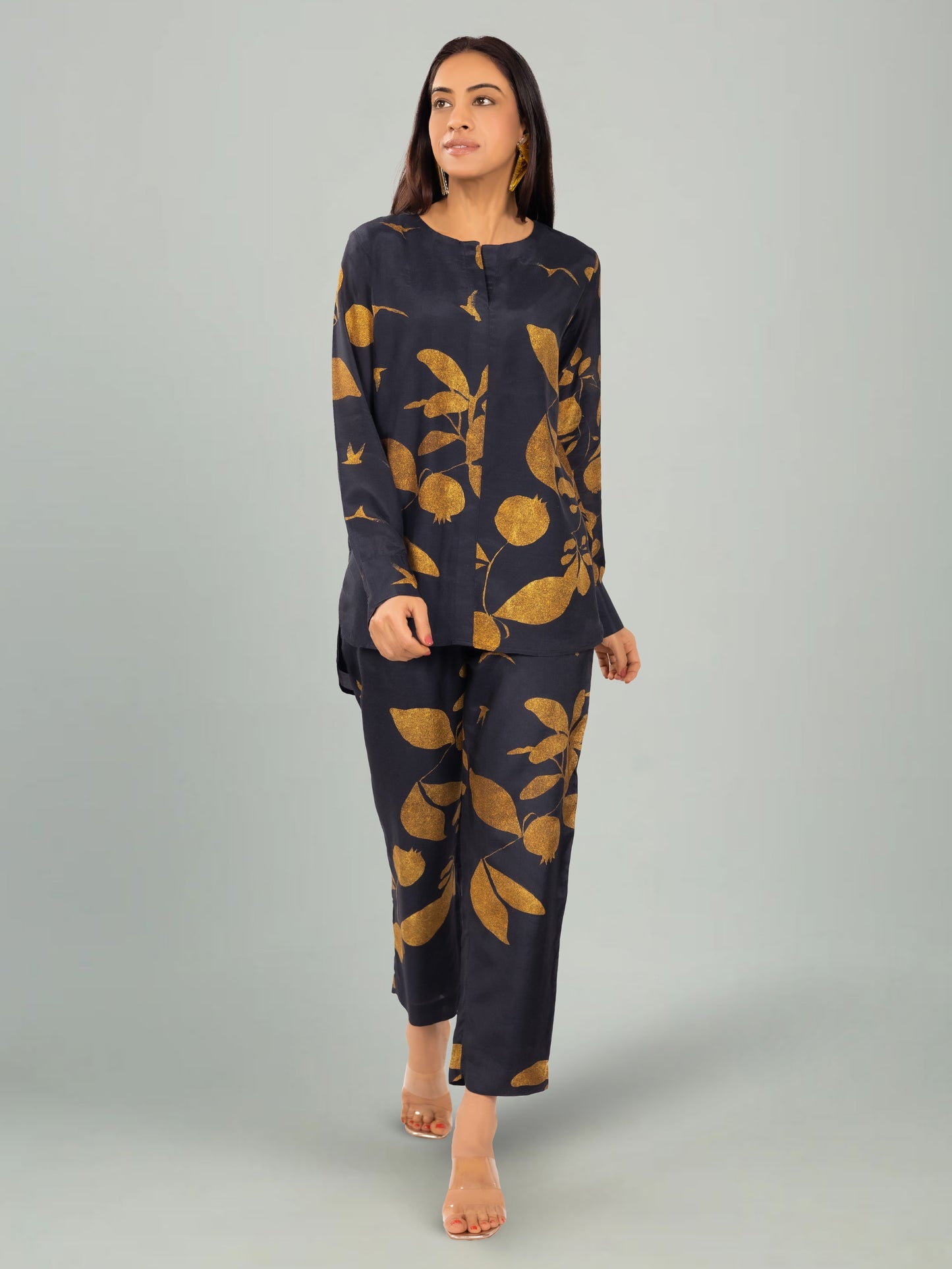 Amberwood -Black & Gold co-ord set