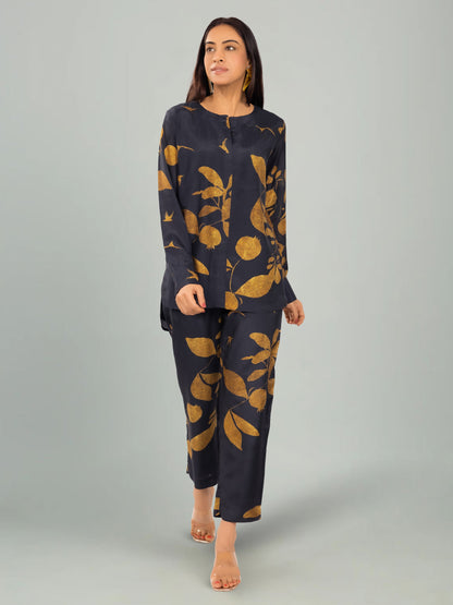 Amberwood -Black & Gold co-ord set