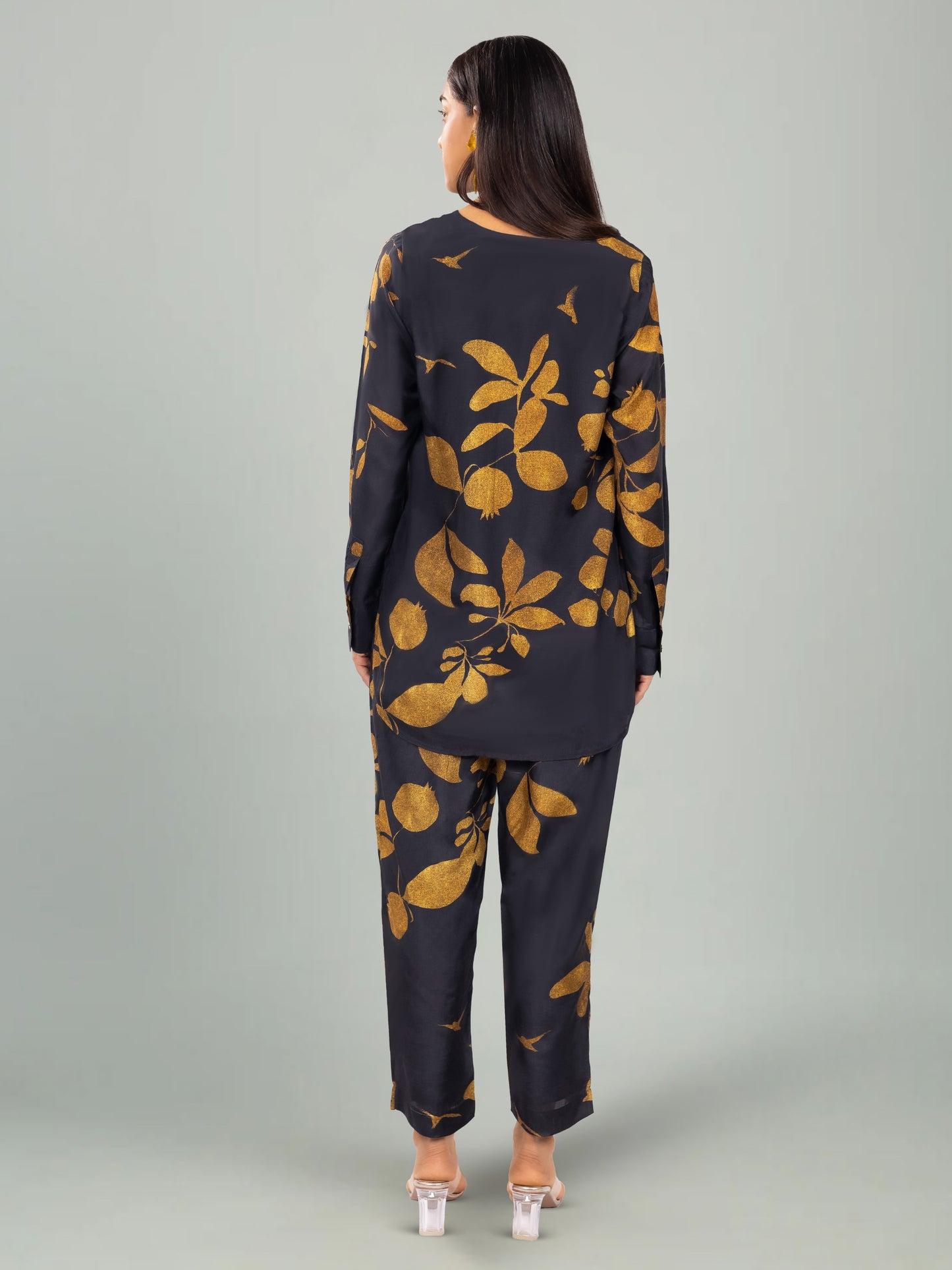 Amberwood -Black & Gold co-ord set