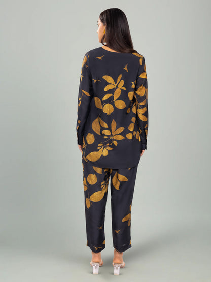 Amberwood -Black & Gold co-ord set