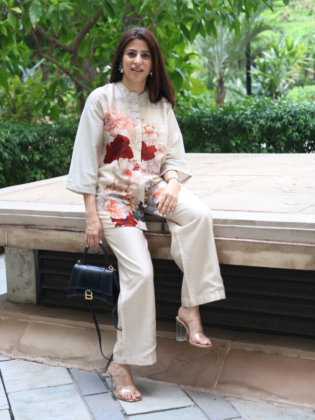KALA GHODA ECHO -  Floral Geometric Digital print Kurta Set