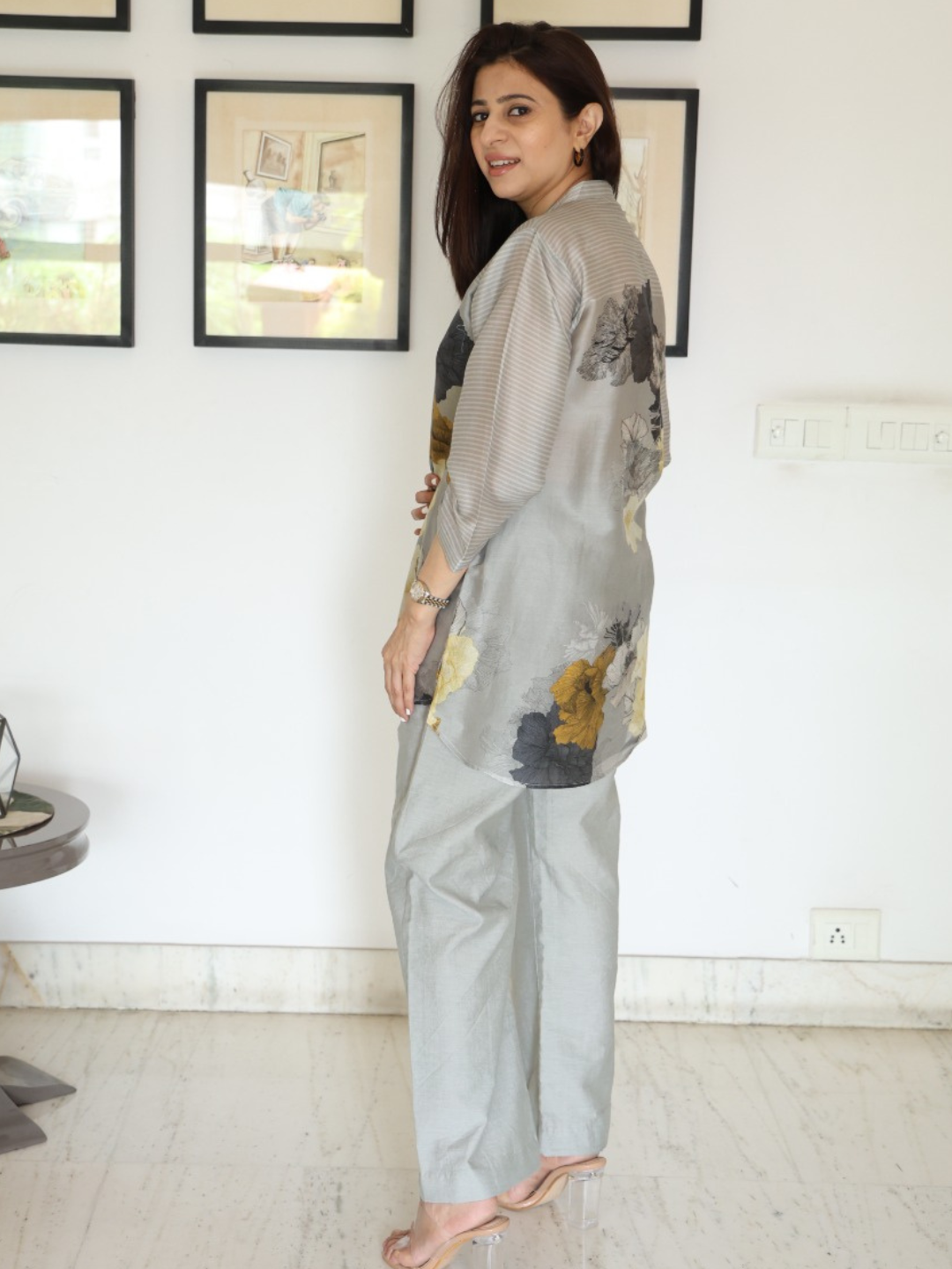 KALA GHODA ECHO -  Floral Geometric Digital print Kurta Set