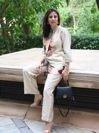 KALA GHODA ECHO -  Floral Geometric Digital print Kurta Set