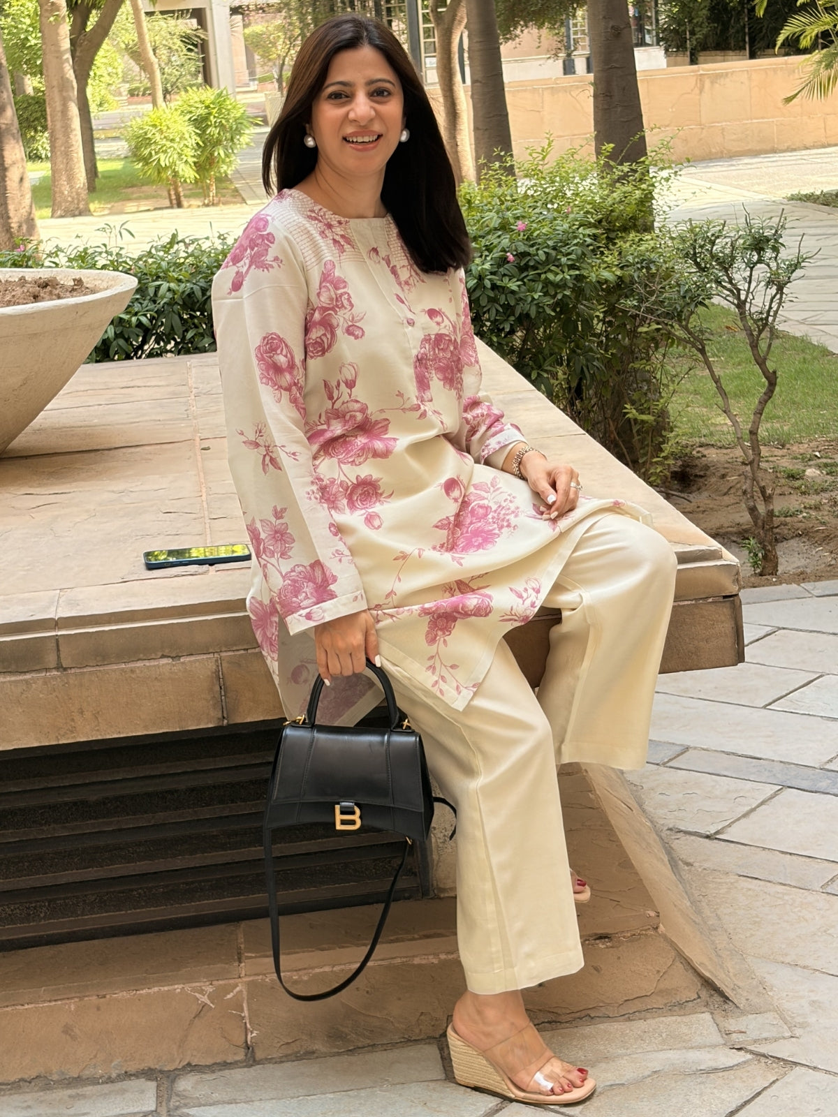 Vintage Petal - Digital print Co-ord set