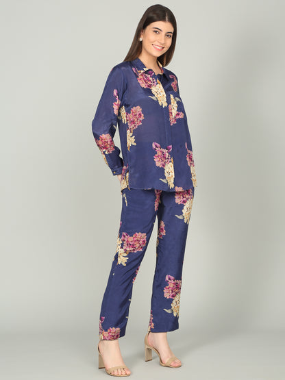 ROYAL HYDRANGEA -  Floral Co-ord set