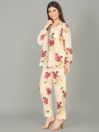 BLUSH HYDRANGEA -  Floral Co-ord set