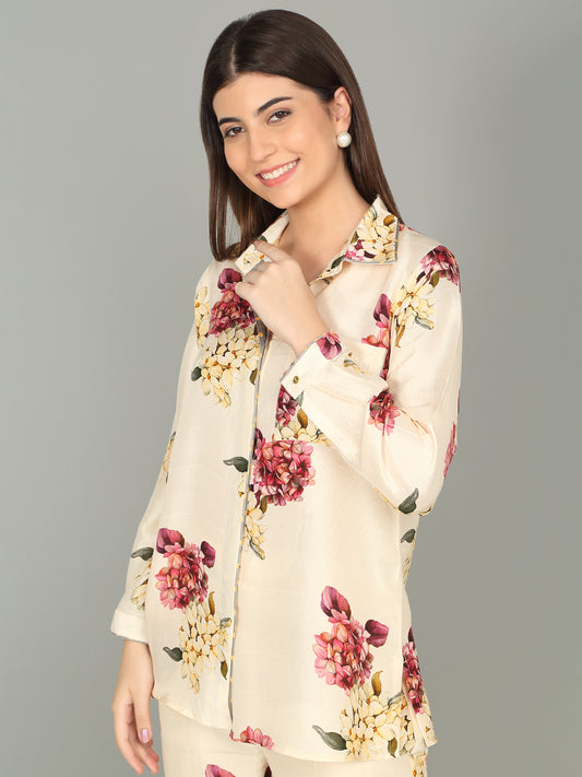 BLUSH HYDRANGEA -  Floral Co-ord set