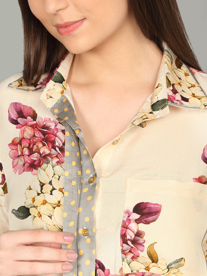BLUSH HYDRANGEA -  Floral Co-ord set