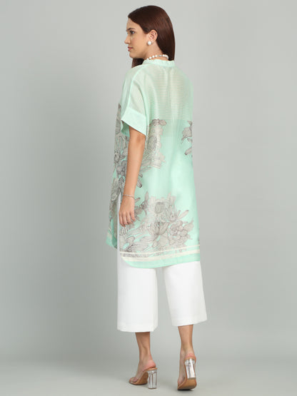 KALA GHODA 1. - Floral Geometric Printed Tunic