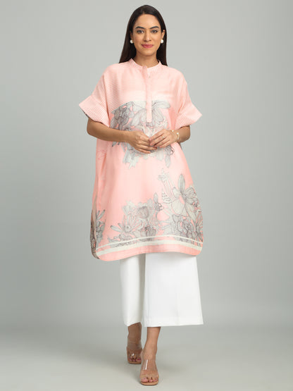 KALA GHODA 2 - Floral Geometric Printed Tunic