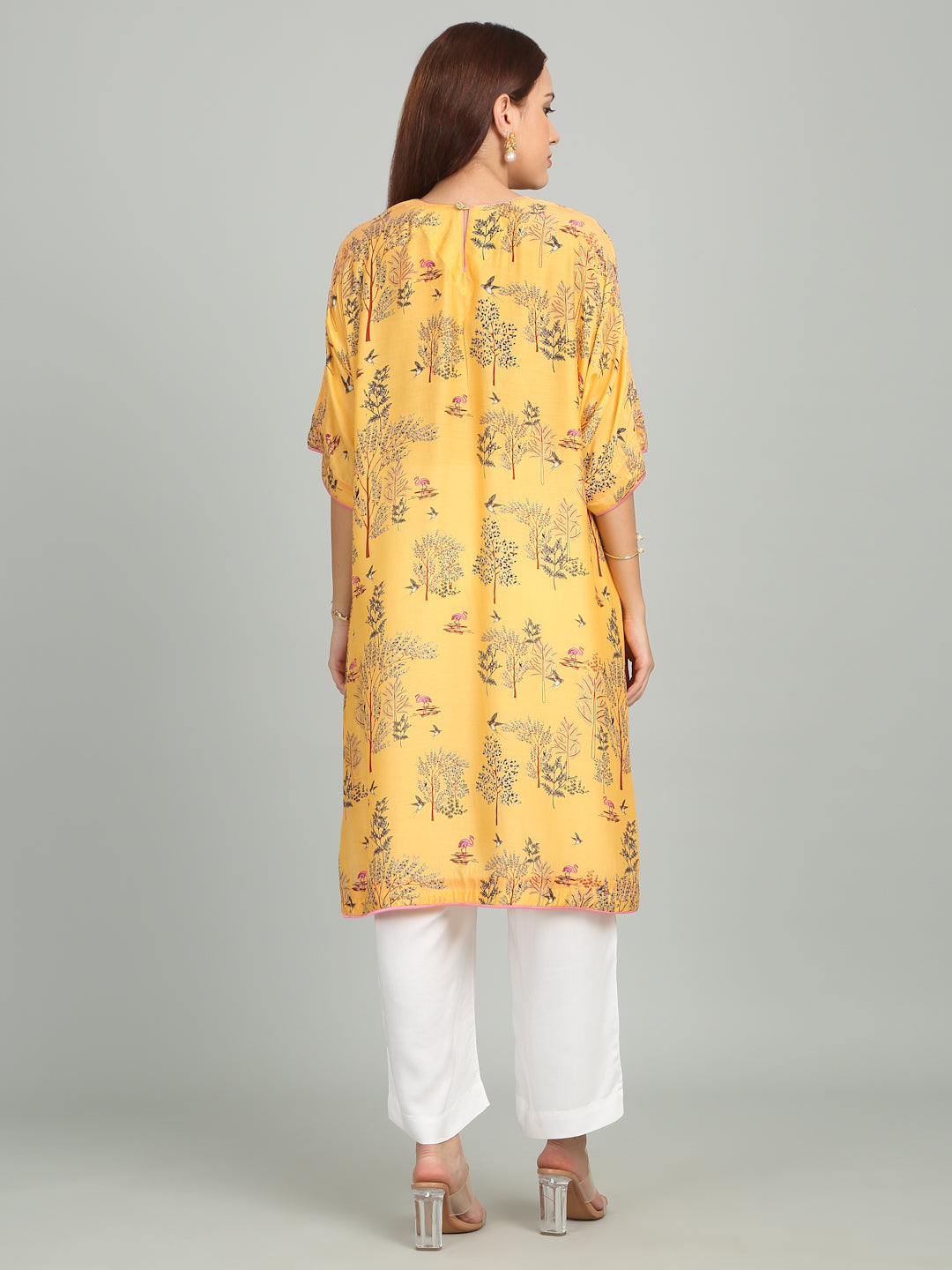 MALABAR HILLS - Printed & Embroidered Tunic