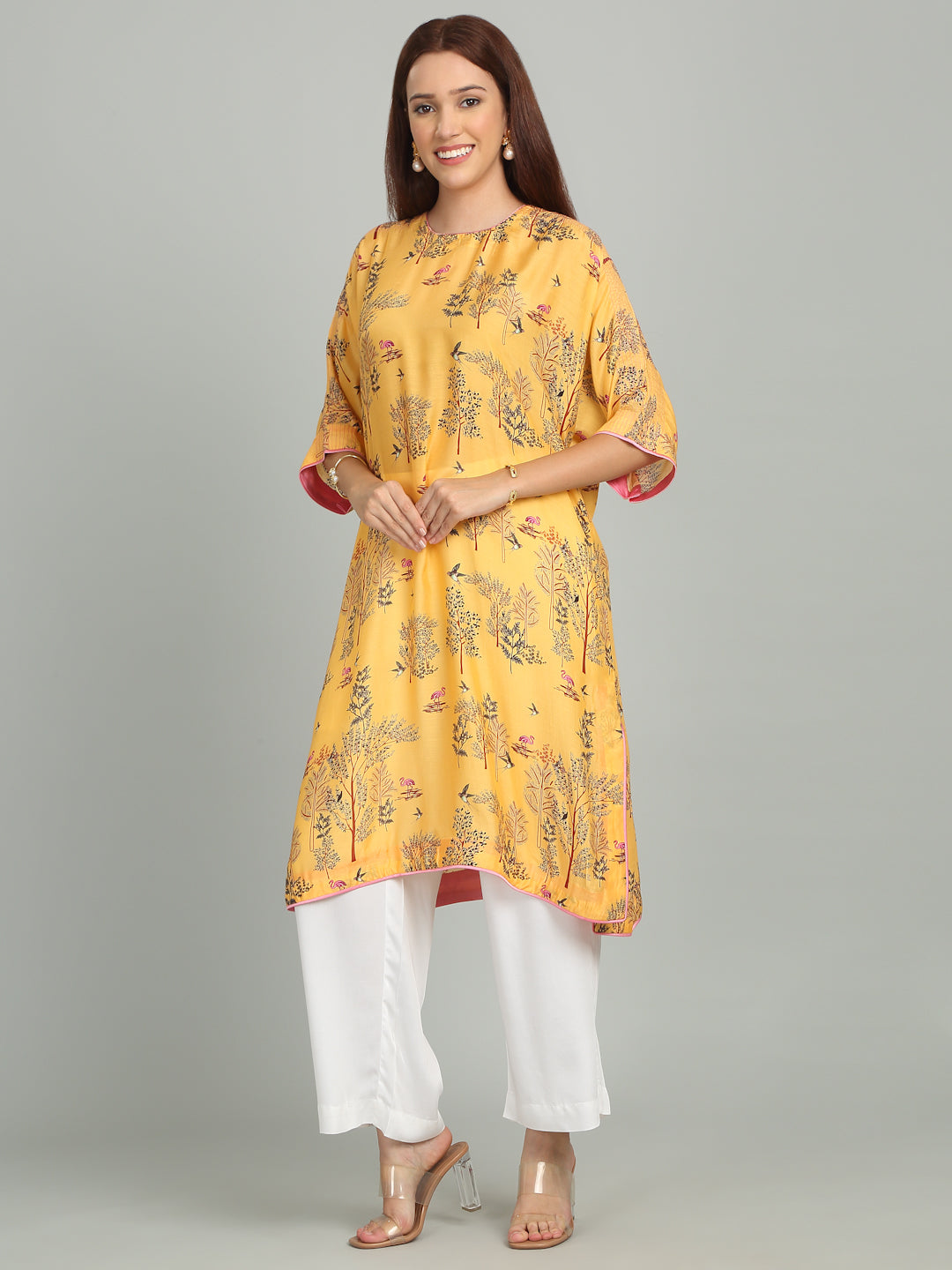 MALABAR HILLS - Printed & Embroidered Tunic