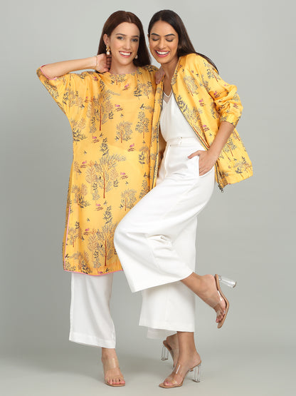 MALABAR HILLS - Printed & Embroidered Tunic