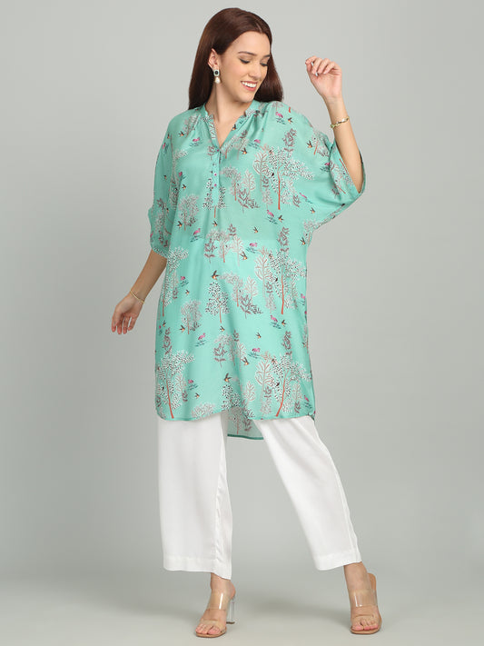 WORLI SEA FACE -Printed Kaftan set