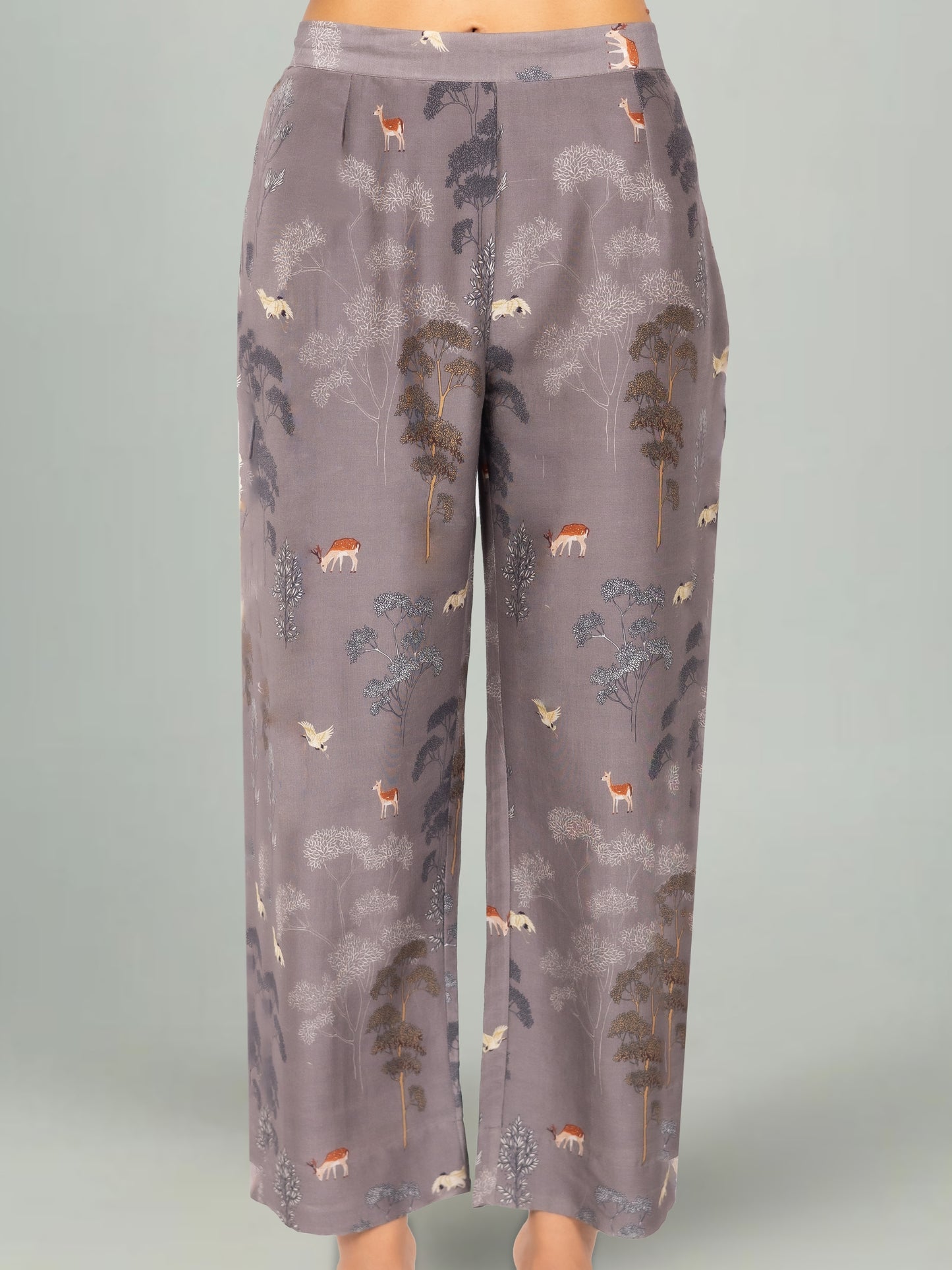 PINECONE II - Grey Printed Co-ord Set